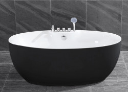 Bồn Tắm Nằm Trứng Nhựa Acrylic Gắn Vòi MTBT-02Đ