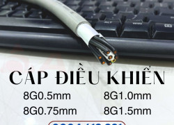 Cáp tín hiệu 8x1.5mm no shiled control cable Altek Kabel cho hệ thống điện công nghiệp Hà Nội