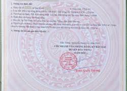 Lô góc ngay mặt tiền đường tỉnh ĐT750 nằm sát KCN giá 3,7tr/m2