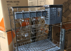 Kệ Dao Thớt Đa Năng SUS 304 Eurotek, không độc hại, an toàn sử dụng