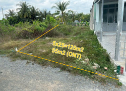 Đất Vuông HXT 125m2 (55m2 ONT) – Kênh Đông TN
