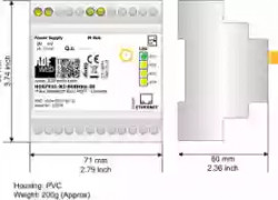 HD67931-B2-868MHz-160: M-Bus Wireless/MQTT-Converter
