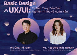WORKSHOP “ Basic Design & UX/UI – Từ Nền Tảng Đến Trải Nghiệm Thiết Kế Hoàn Hảo”