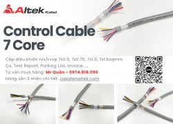 Cáp Điều Khiển 7 Lõi Altek Kabel – RVV & RVVP