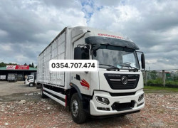 Gía xe Dongfeng KR220 thùng kín container