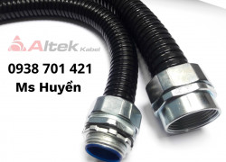 ỐNG RUỘT GÀ LÕI THÉP BỌC NHỰA + ĐẦU NỐI ALTEK KABEL