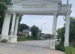 BÁN ĐẤT ĐẤU GIÁ CẦU LỌC_NGỌC TẢO_PHÚC THỌ_GẦN KCN NAM PHÚC THỌ_200M RA ĐƯỜNG 32 _Ô TÔ ĐỖ CỬA - 128m2_7,7 TỶ