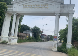 BÁN ĐẤT ĐẤU GIÁ CẦU LỌC_NGỌC TẢO_PHÚC THỌ_GẦN KCN NAM PHÚC THỌ_200M RA ĐƯỜNG 32 _Ô TÔ ĐỖ CỬA - 128m2_7,7 TỶ