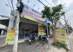 Hóc Môn ! SANG RẺ QUÁN BÁNH CANH CÁ LÓC – BÚN BÒ HUẾ , Góc 2 MT , DT : 12m  x 12m , MT đường lớn Đặng Thúc Vịnh, Tel  :