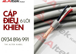 Cáp điều khiển 6×0.75 Altek Kabel SH-500