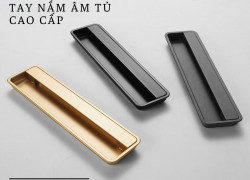 Tay nắm âm tủ cao cấp NK462 | Zalo 0901 196 224