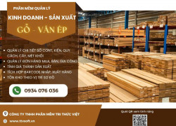 Phần Mềm Quản Lý Kho Mua Bán Gỗ Nguyên Liệu, Ván Ép, Pallet