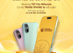 nhận booking T&T City Millennia, Long Hậu, Tây Ninh