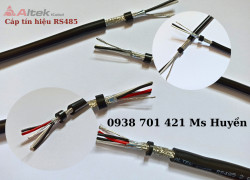Cáp tín hiệu RS485 vặn xoắn 2 lớp chống nhiễu Altek Kabel 2 Pair 18,22,24AWG