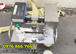 MÁY ÉP MÍA BẰNG BÌNH ẮC QUY MINI PT40 - MÁY ÉP MÍA LƯU ĐỘNG