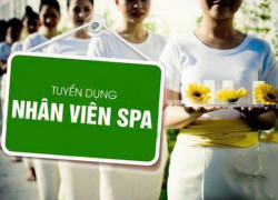 Tuyển KTV & Học Viên Nữ Spa ko yêu cầu kinh nghiệm đi làm ngay