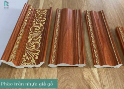 Phào Trần Nhựa Giả Gỗ + Top 10 Mẫu Phào Trần Giá Rẻ