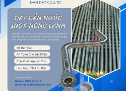 Dây dẫn nước inox/ Dây dẫn nước nóng lạnh/ Ống dẫn nước inox chịu nhiệt/ Dây inox cấp nước ren trong