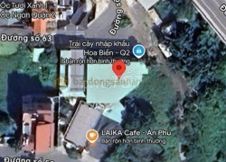 Chính Chủ Bán Mặt Tiền 63, Phường An Phú, Quận 2. Diện Tích 10x20m, Giá 39 tỷ 7, Liên Hệ: 0911160692