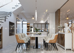 Tủ Bếp Gỗ Công Nghiệp MDF Lõi Xanh Cao Cấp Bền Đẹp