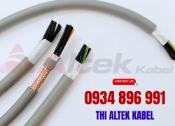 Cáp điều khiển 8 lõi chống nhiễu và không chống nhiễu Altek Kabel