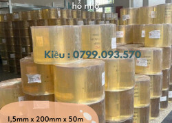 Cuộn Màn Rèm Nhựa PVC Trong Suốt Khổ Lớn - Nhỏ Ngăn Lạnh Dày 1.5mm 2mm 3mm bản 200mm 300mm