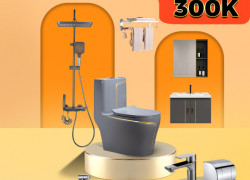 Combo Thiết Bị Vệ Sinh Nhà Tắm Tiết Kiệm CODOR - CB20