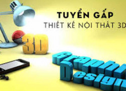 TUYỂN DỤNG NHÂN VIÊN THIẾT KẾ NỘI THẤT