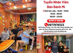 Cần tuyển nhân viên nam nữ làm bán thời gian, xoay ca tại cửa hàng tại Nha Trang.