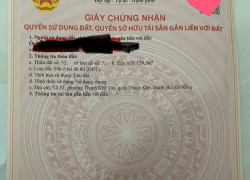 Chào bán lô đất đường  Phùng Hưng, Phường  Thanh Khê Tây - Tp Đà Nẵng, Diện tích đất : 147m2 , dt thực tế 130m2