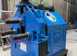 Máy uốn ống thủy lực 3 trục phi 114