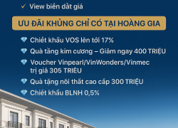 Bán Shophouse Hoàng Gia sinh lời đỉnh cao