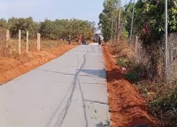 cần bán đất mặt tiền đường bê tông quảng tín
