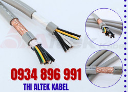 Cáp điều khiển 10 lõi 10×0.5mm/10×0.75mm/10×1.0mm/10×1.5