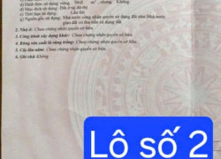 Bán đất 2 lô liền kề đường Kinh Dương Vương, Đà Nẵng
