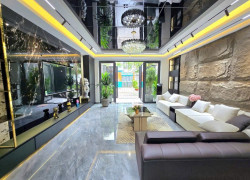 Phạm Hữu Lầu; 5x20m; nhà đẹp 4 tầng tiện kinh doanh; xem nhà thích ngay