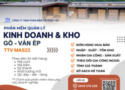 Phần mềm quản lý kinh doanh kho Gỗ - Ván Ép