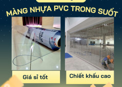 Phân phối màng nhựa PVC dẻo trong suốt | Nhập khẩu trực tiếp – Giá tốt
