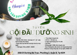 Tuyển nhân viên gội đầu dưỡng sinh