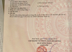 Bán Nhà Hẻm Xe Hơi 19/1C Trần Bình Trọng, Bình Lợi Trung