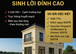 Bán Shop Góc 2 mặt tiền vị trí vàng, sinh lời đỉnh cao