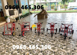 Xe đạp 3 bánh mầm non, xe đạp đôi trẻ em