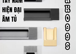 Tay nắm tủ hiện đại NK099S | Zalo 0901 196 224