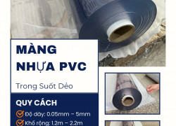 Cửa hàng màng nhựa pvc trong suốt / giá rẻ tại Cần Thơ