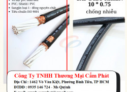 Cáp điều khiển Sangjin 10c x 0.75mm2
