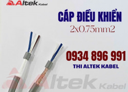 Cáp điều khiển 2×0.75mm Altek Kabel