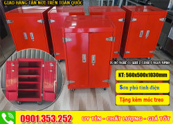 Tủ đồ nghề cơ khí 2 cánh 5 ngăn KT: 560x500x1030mm