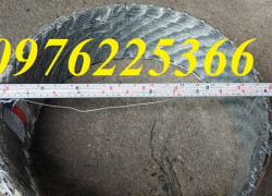 Dây kẽm gai đường kính D30, D45, D50, D60, D80 giá rẻ, hàng sẵn kho