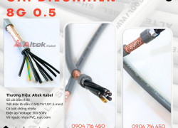Cáp điều khiển Altek Kabel có lưới SH-500 8G 0.5 QMM