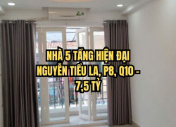 🌟 NHÀ 5 TẦNG HIỆN ĐẠI NGUYỄN TIỂU LA, P8, Q10 – 7,X TỶ
